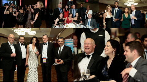 People at the gala