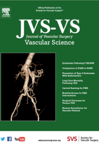 JVS-VS Cover - Green background with title, vein image, and social media callouts