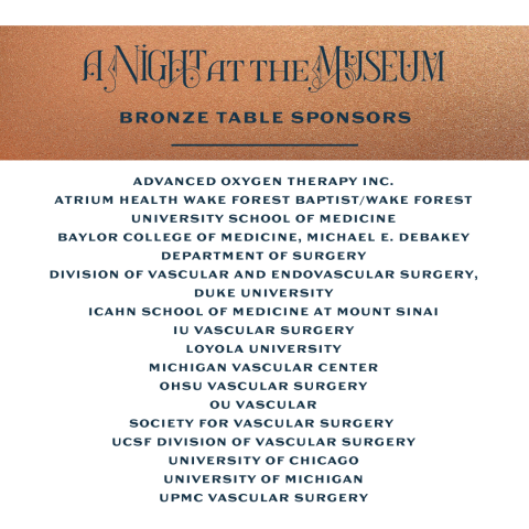 Gala 2024 Bronze Table Sponsors