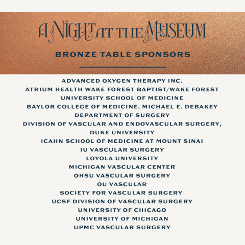 Gala 2024 Bronze Table Sponsors