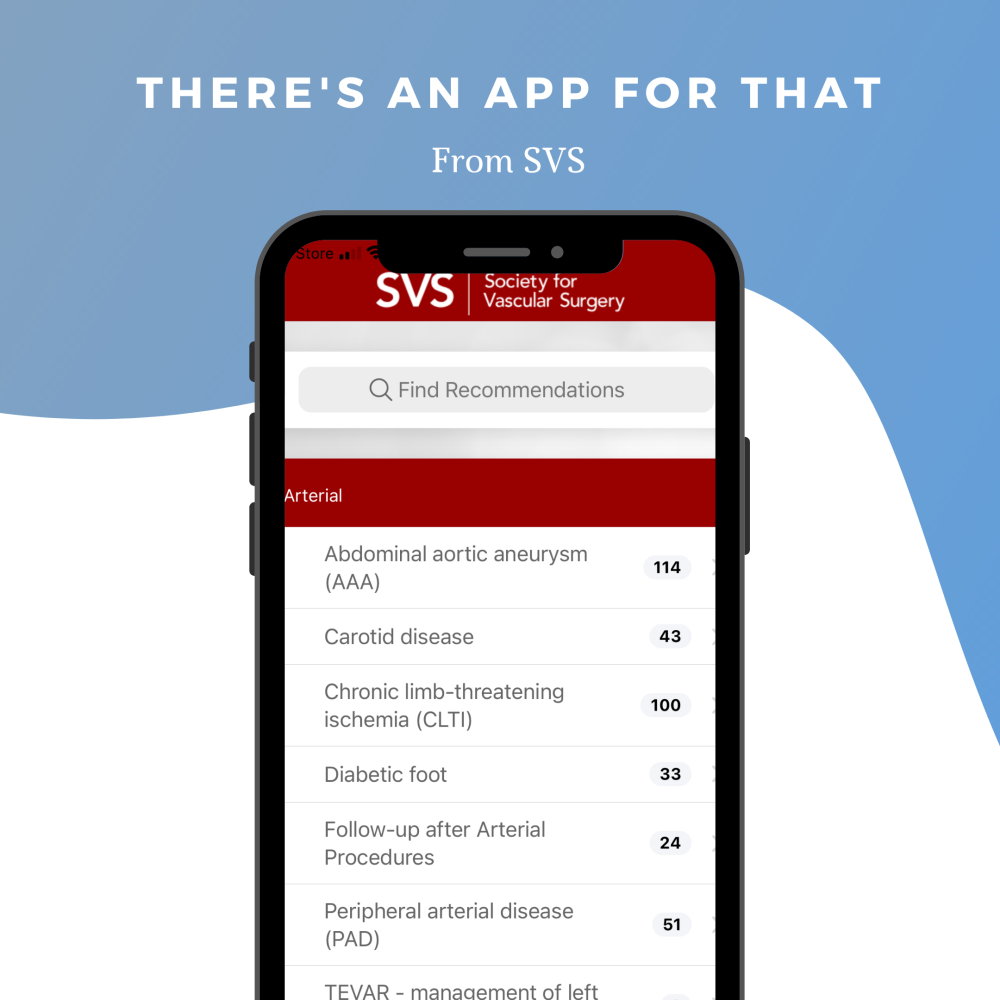 SVS Clinical Guidelines App