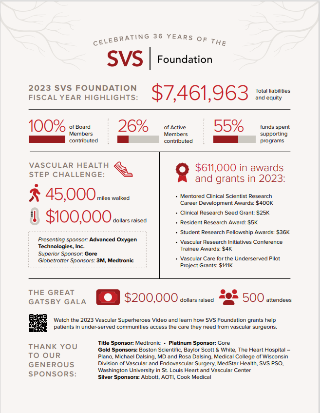 2023 SVS Foundation Annual Report