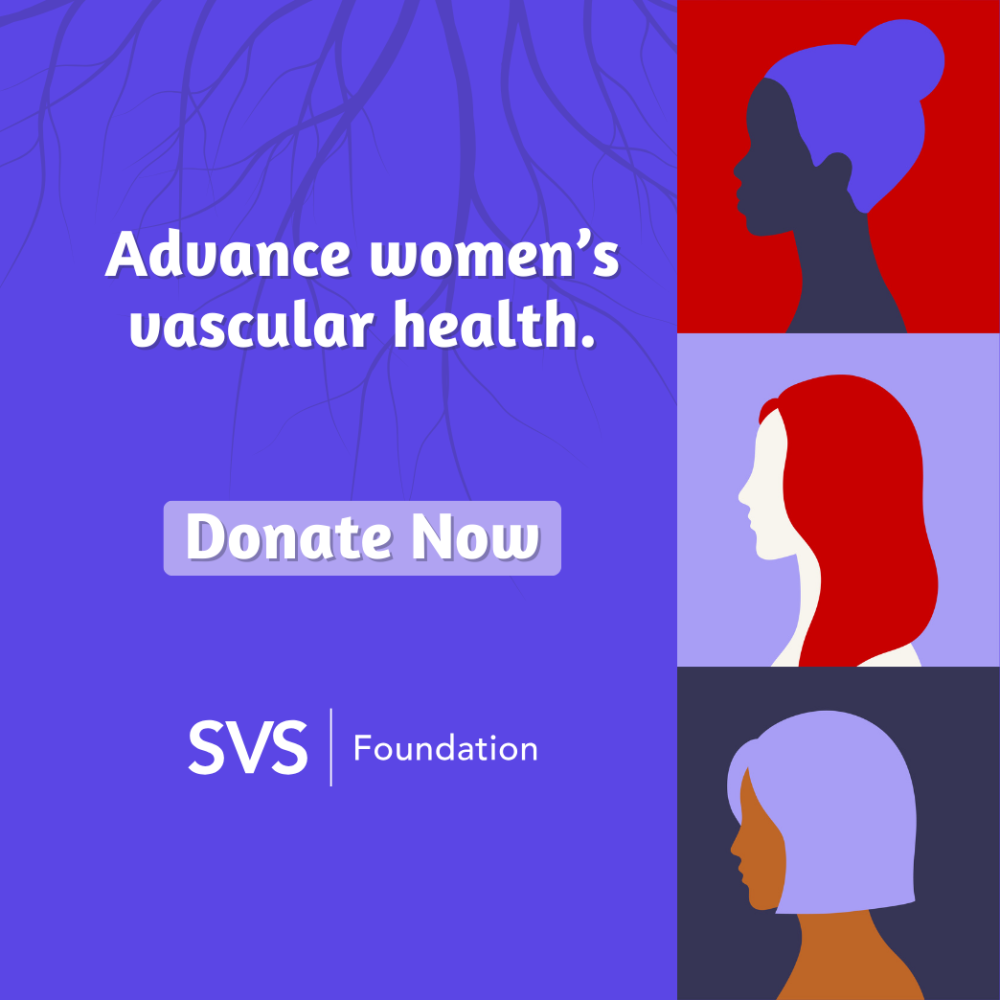 Advance women's vascular health. Donate now.