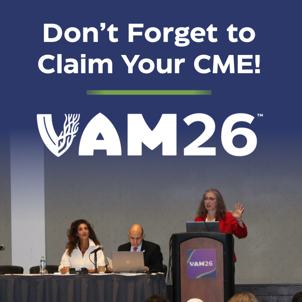 Claim Your CME for VAM26