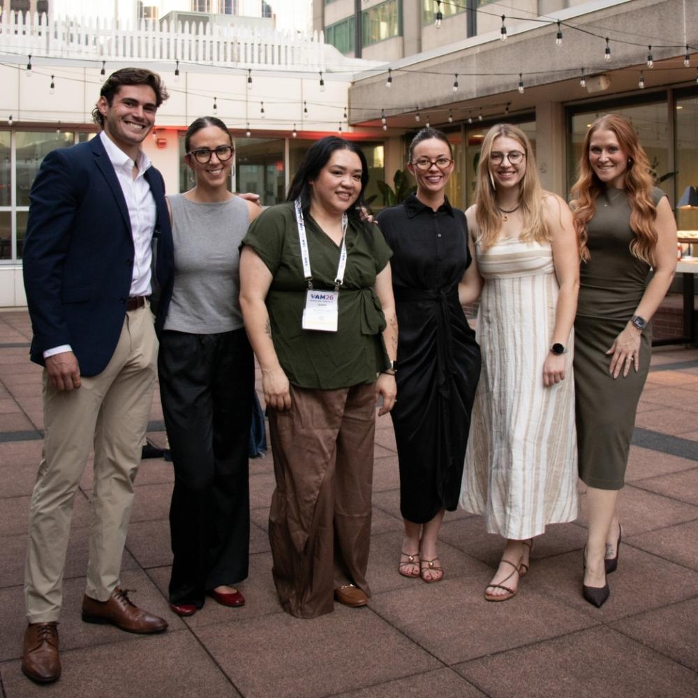 Young Surgeon Section SVS members smiling together